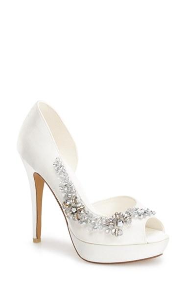 Women's Menbur 'aragat' Half D'orsay Platform Pump