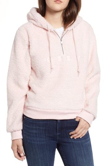 Women's Obey Dolores Fleece Hoodie - Pink