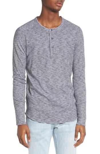 Men's Wings + Horns Henley - Grey
