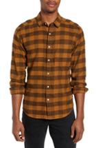 Men's Life/after/denim Allegheny Slim Fit Check Sport Shirt - Yellow