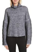 Women's Rag & Bone Robin Merino Wool Blend Sweater - Black