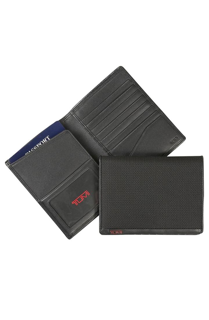 Tumi Alpha Passport Case - Black