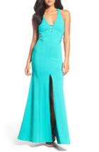 Women's Sequin Hearts Mermaid Gown