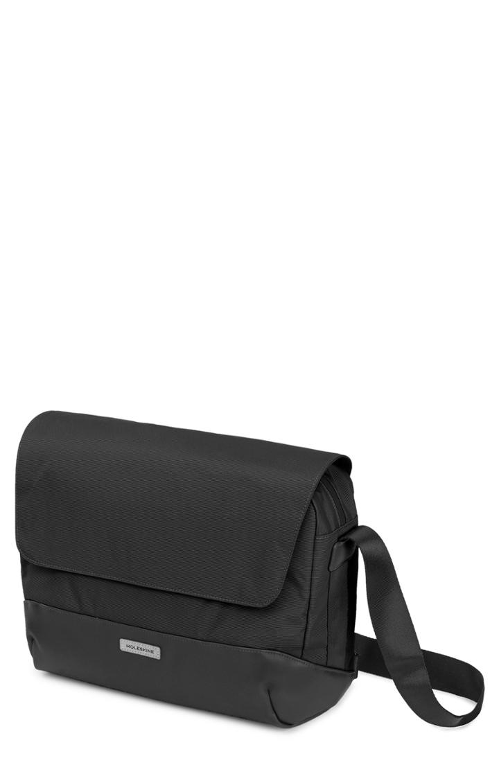 Men's Moleskine Metro Slim Messenger Bag - Black