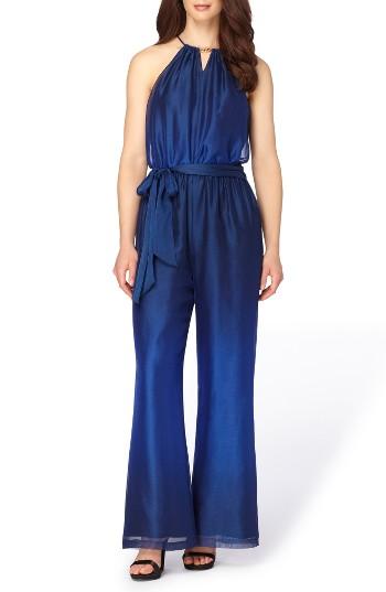 Women's Tahari Ombre Chiffon Jumpsuit