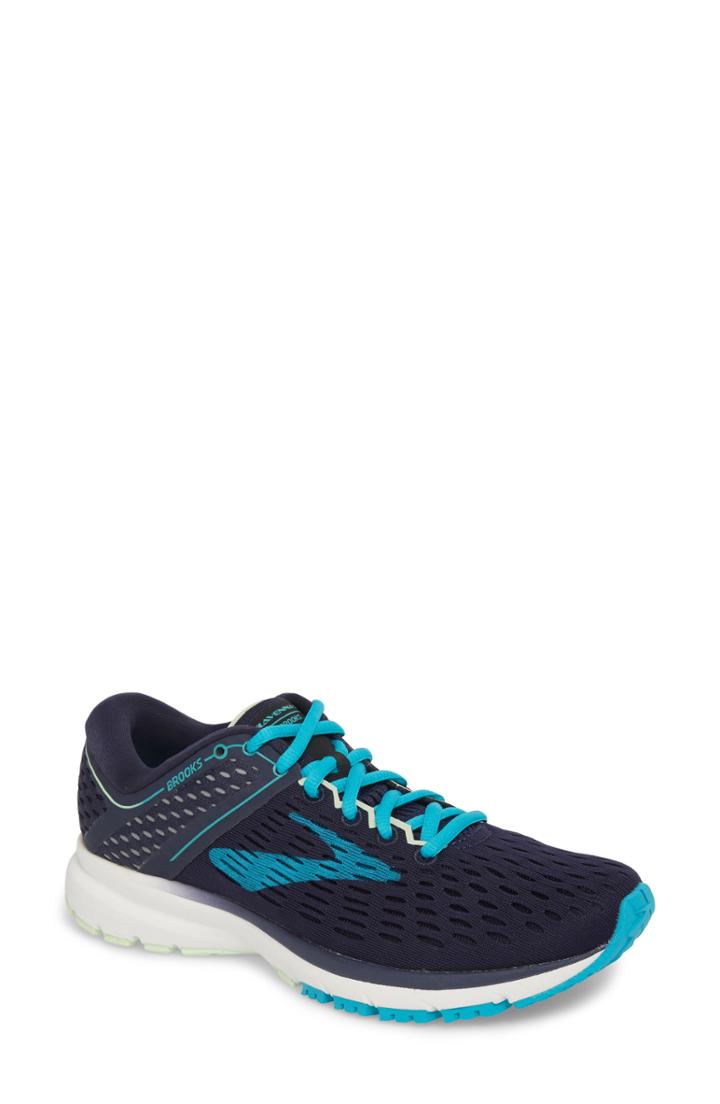 Women's Brooks Ravenna 9 Running Shoe D - Blue