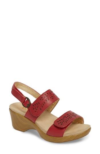 Women's Alegria By Pg Lite Romi Sandal -8.5us / 38eu - Red