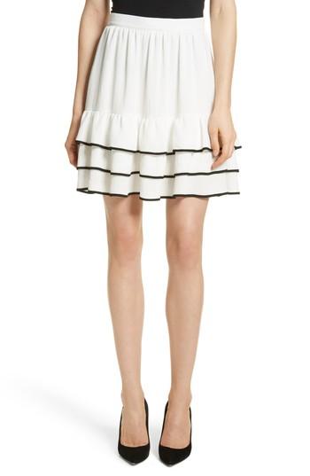 Women's Prose & Poetry Carice Ruffle Miniskirt - White