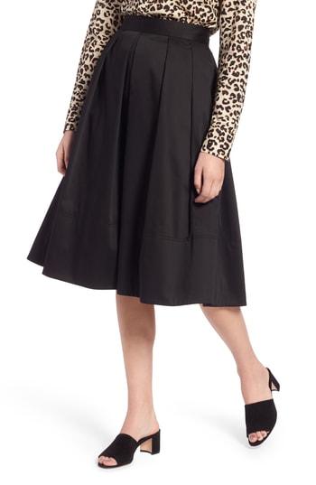 Women's 1901 Pleat Full Skirt - Black