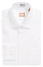 Men's Gitman Regular Fit Pinpoint Cotton Oxford Point Collar Dress Shirt 35 - White