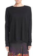 Women's Acne Studios Charel Merino Wool Pullover - Black