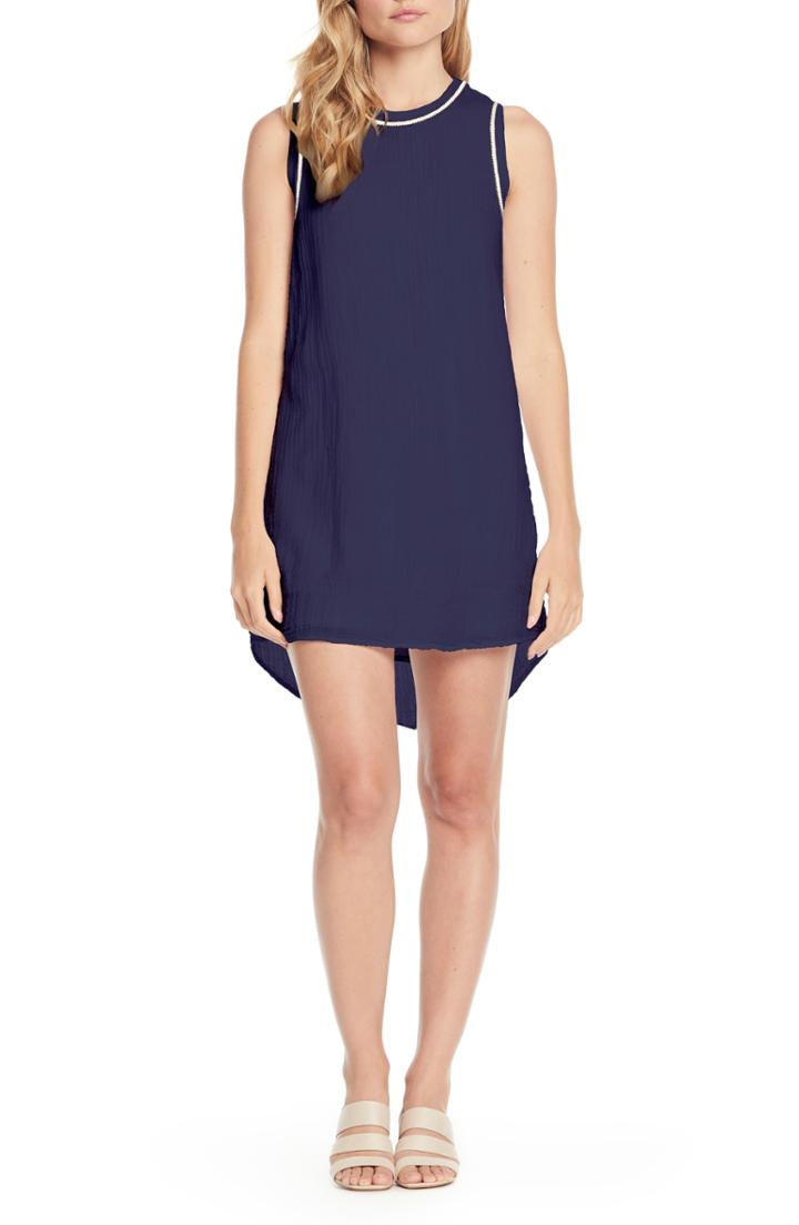 Women's Michael Stars Double Gauze Tank Dress - Blue