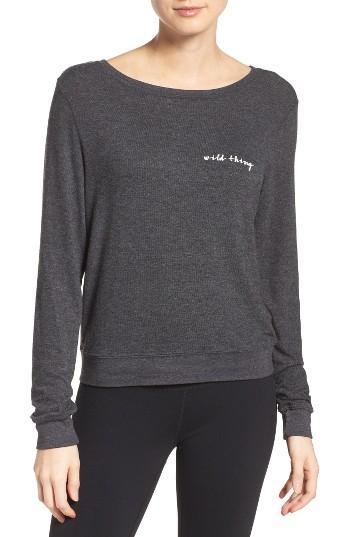 Women's Spiritual Gangster Wild Thing Savasana Pullover