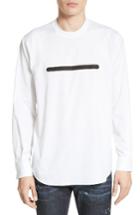 Men's Dsquared2 Crewneck Poplin Shirt Eu - White