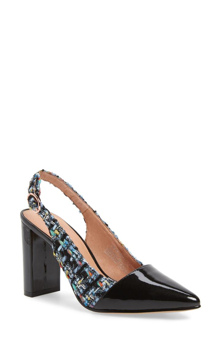 Women's Halogen X Atlantic-pacific Larissa Slingback Pump M - Blue