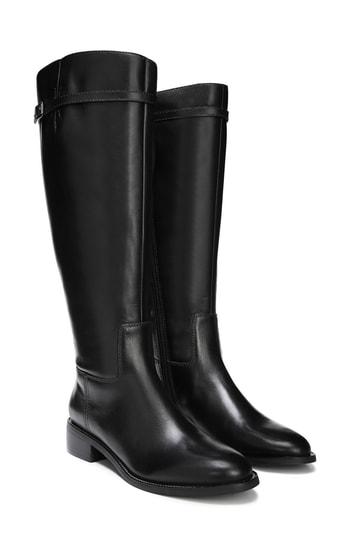 Women's Franco Sarto Belaire Riding Boot Regular Calf M - Black