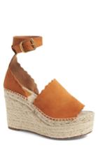 Women's Chloe Lauren Espadrille Wedge Sandal Us / 39eu - Brown