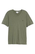 Men's Lacoste V-neck T-shirt (xl) - Green