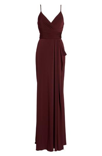 Women's Amsale Celina Mock Wrap Gown