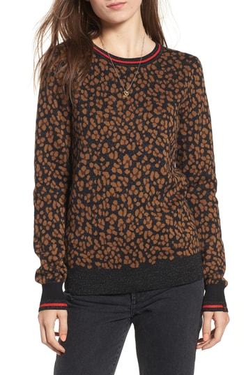 Women's Scotch & Soda Rib Trim Pullover - Black