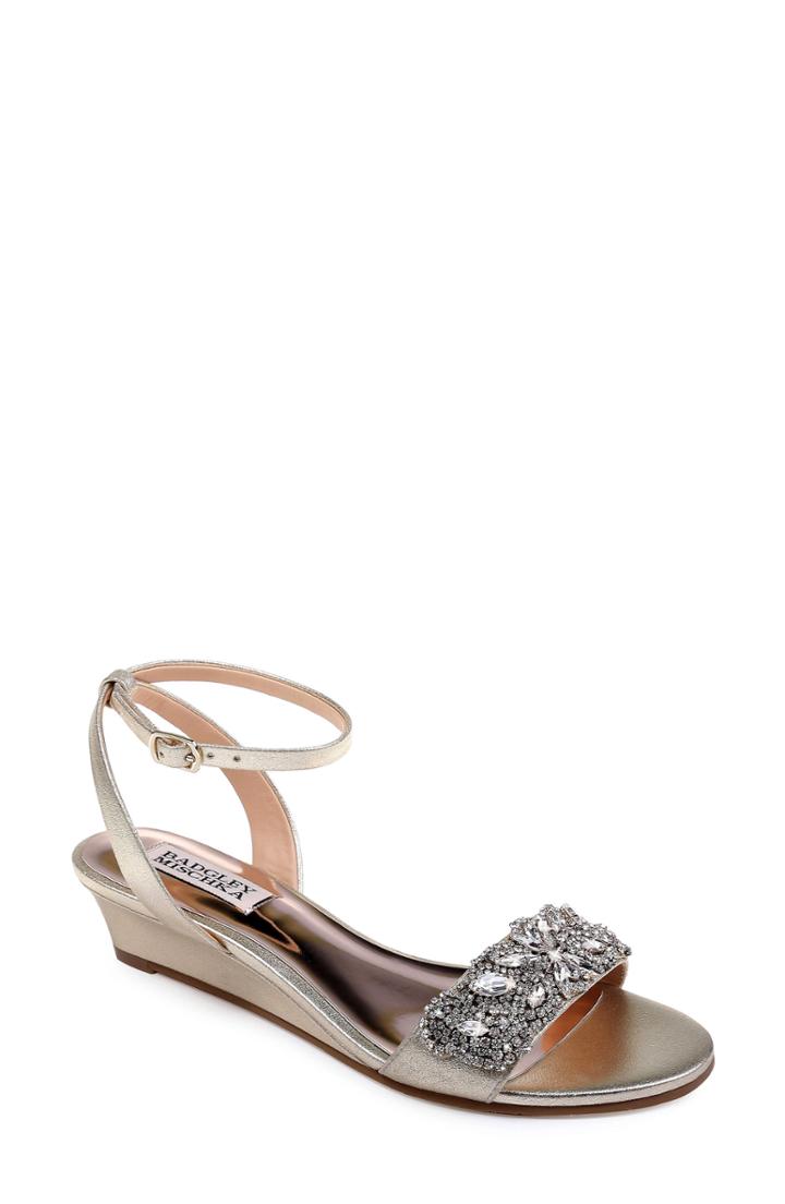 Women's Badgley Mischka Hatch Crystal Embellished Sandal
