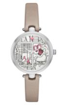 Women's Kate Spade New York Holland Map Leather Strap Watch, 34mm