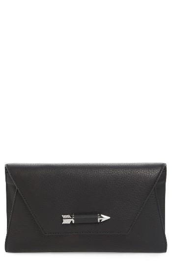 Mackage Flex Leather Envelope Clutch -