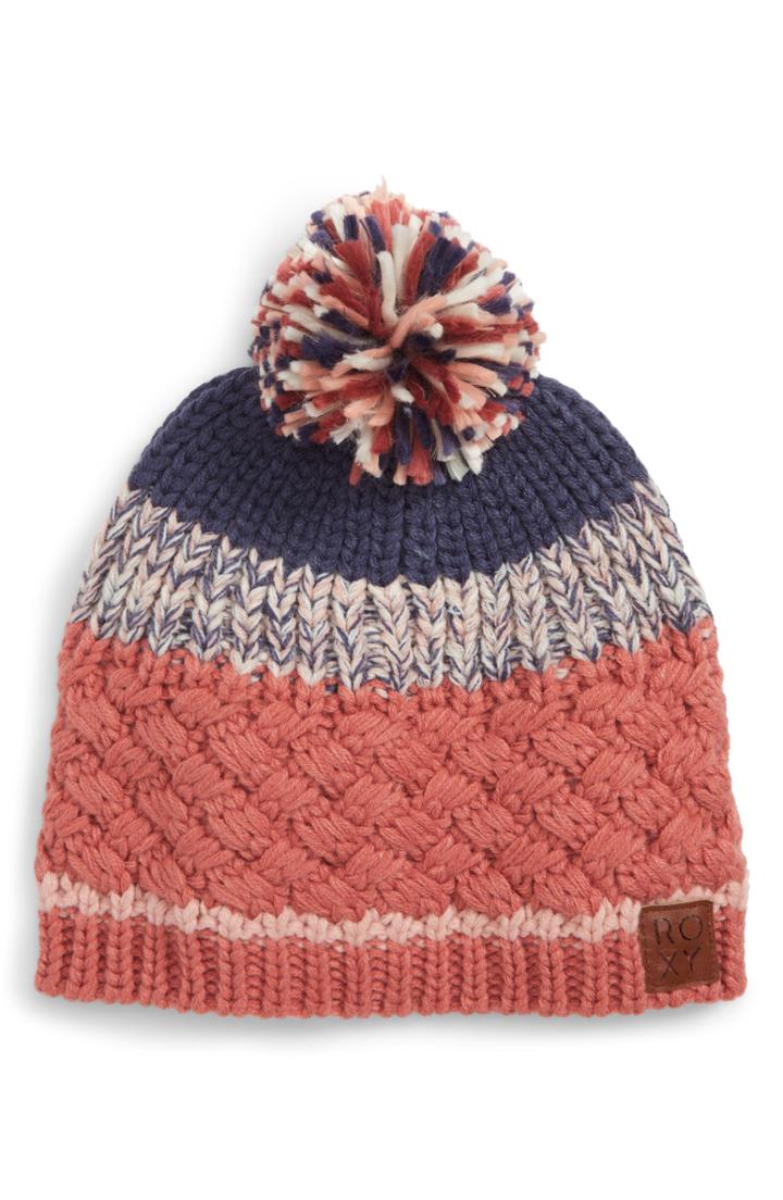 Women's Roxy Hailey Knit Beanie - Pink