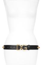 Women's Dolce & Gabbana Family Lux Jewel Embellished Leather Belt