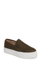 Women's Steve Madden Ecentrcq Quilted Platform Sneaker M - Green