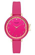 Women's Kate Spade New York Park Row Silicone Strap Watch, 34mm