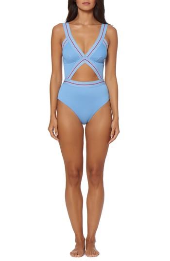 Women's Dolce Vita Bondi Beach One-piece Swimsuit - Blue