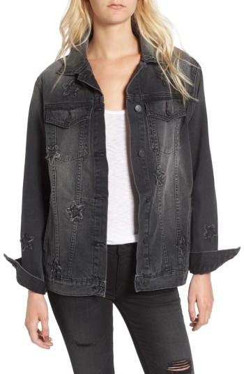 Women's Rails Knox Star Patch Denim Jacket