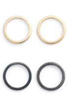 Women's Ink + Alloy Circle Stud Earrings