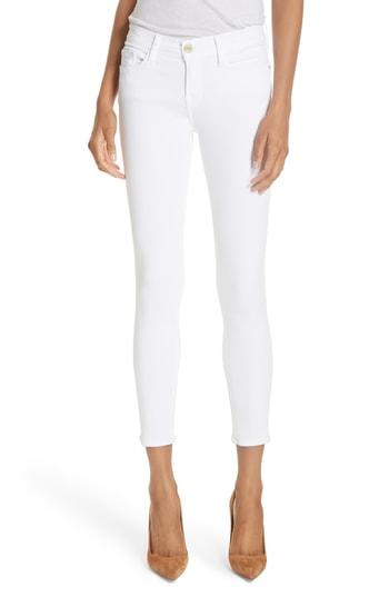 Women's Frame Le Color Ankle Jeans - White