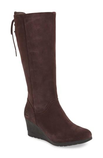 Women's Ugg Dawna Water Resistant Wedge Boot M - Brown