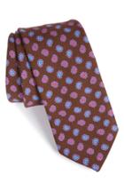 Men's Ted Baker London Paisley Silk Tie, Size - Purple