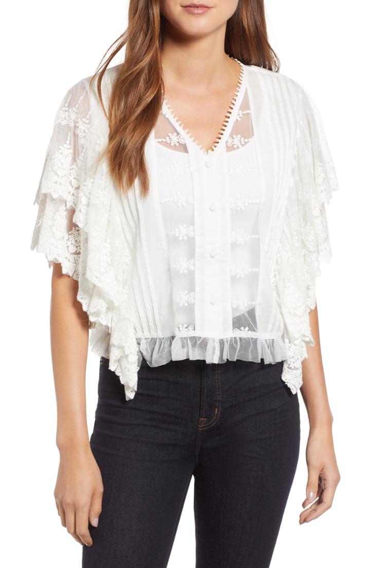 Women's Kas New York Candace Lace Blouse