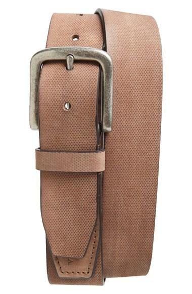 Men's John Varvatos Star Usa Suede Belt