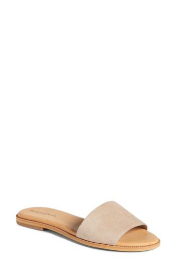 Women's Treasure & Bond Mere Flat Slide Sandal M - Pink