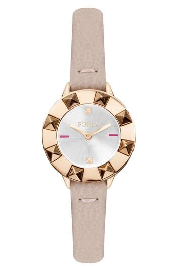 Women's Furla Club Leather Strap Watch, 26mm