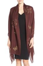 Women's Janavi Embroidered Cashmere Scarf