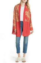 Women's Free People Forget Me Knot Tie Front Kimono