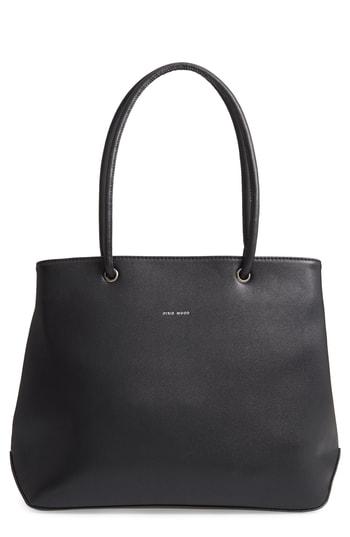 Pixie Mood Glen Faux Leather Tote - Black