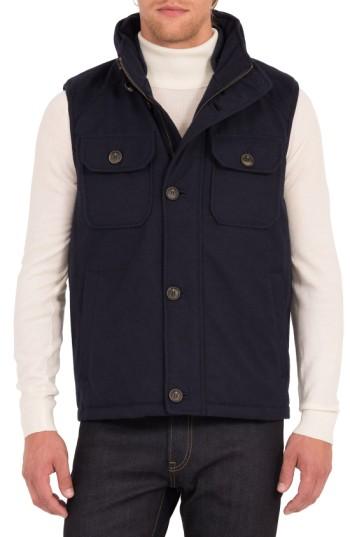 Men's Rainforest Aniak Military Vest, Size - Blue