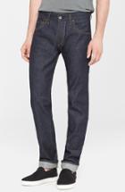 Men's Rag & Bone Standard Issue Fit 2 Slim Fit Raw Selvedge Jeans - Blue