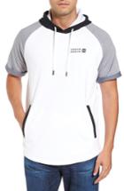 Men's Under Armour Sportstyle Short Sleeve Hoodie - White