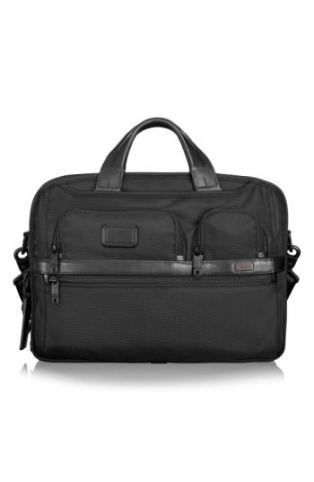 Men's Tumi 'alpha 2' T-pass(tm) Laptop Briefcase - Black
