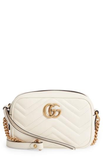 Gucci Gg Marmont 2.0 Matelasse Leather Camera Bag -