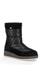 Women's Ugg Beck Waterproof Quilted Boot .5 M - Black